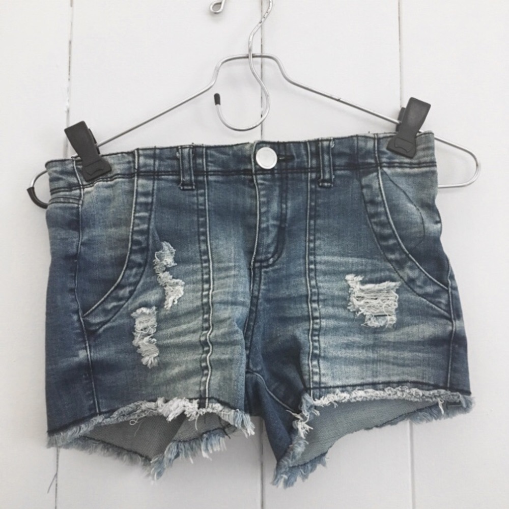Copper Key Denim shorts